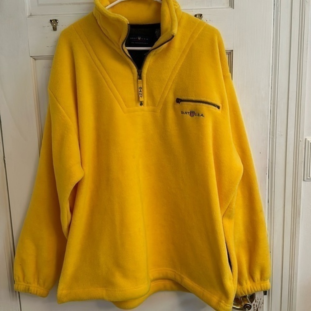 Gant yellow fleece